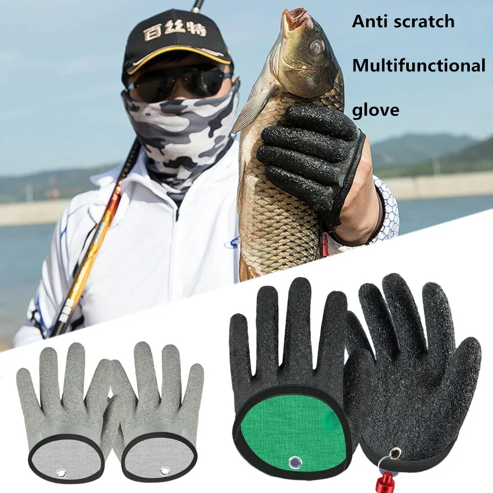 Cut Resistant Glove - Fishing Gloves Catch Fish Anti-slip Durabl
