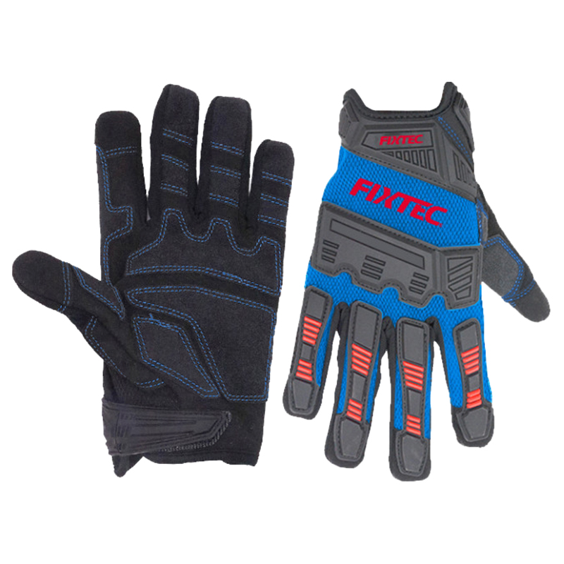 Work Glove Impact - Industrial Heavy Duty Custom Anti-skid Work