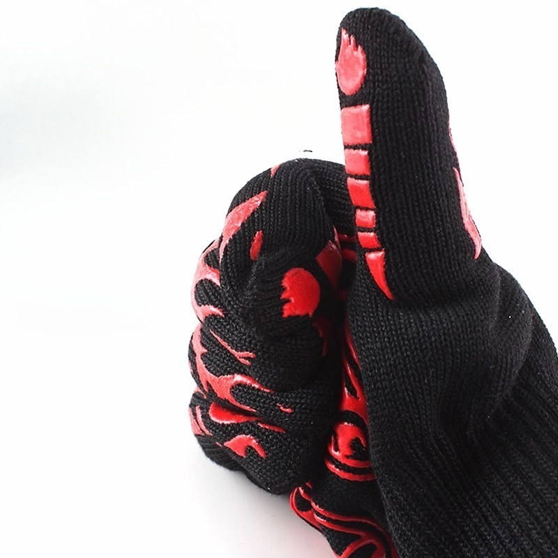 500°C Heat Resistant Oven Glov - Oven Mitt Silicone recension och pris