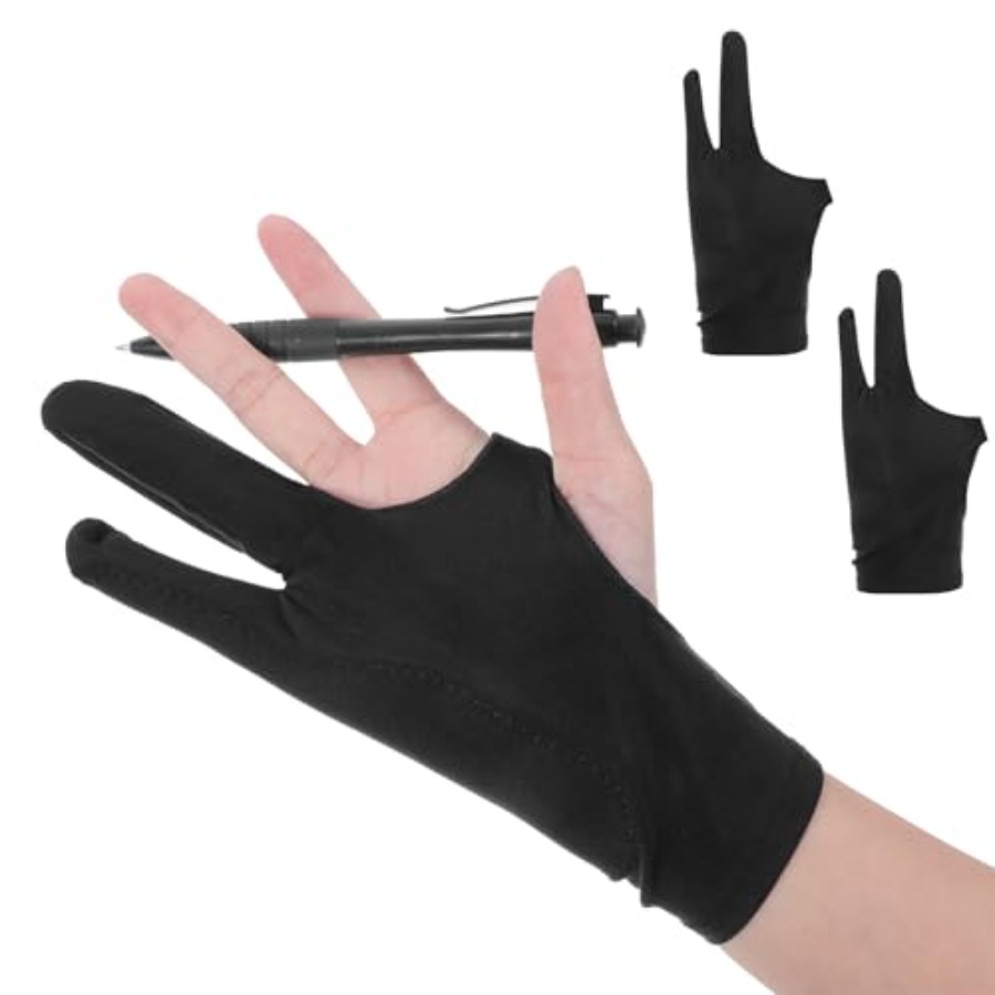2 Pack Digital Drawing Glove R - Touchscreen Glove Capacitive recension och pris