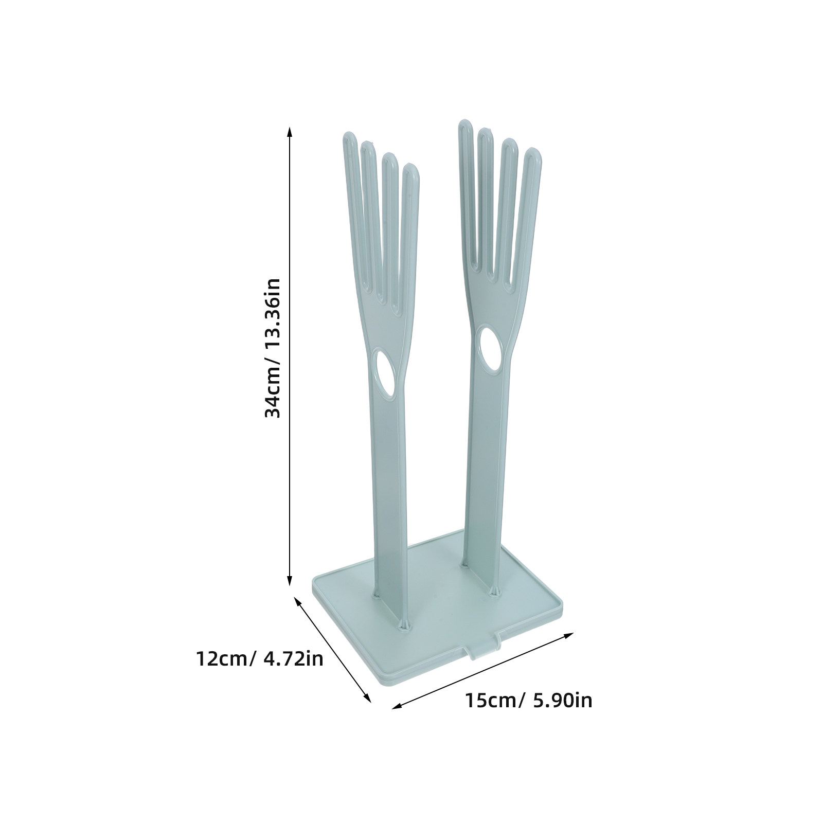 1Pcs Modern Kitchen Rack Multi - Dish Glove Rubber recension och pris