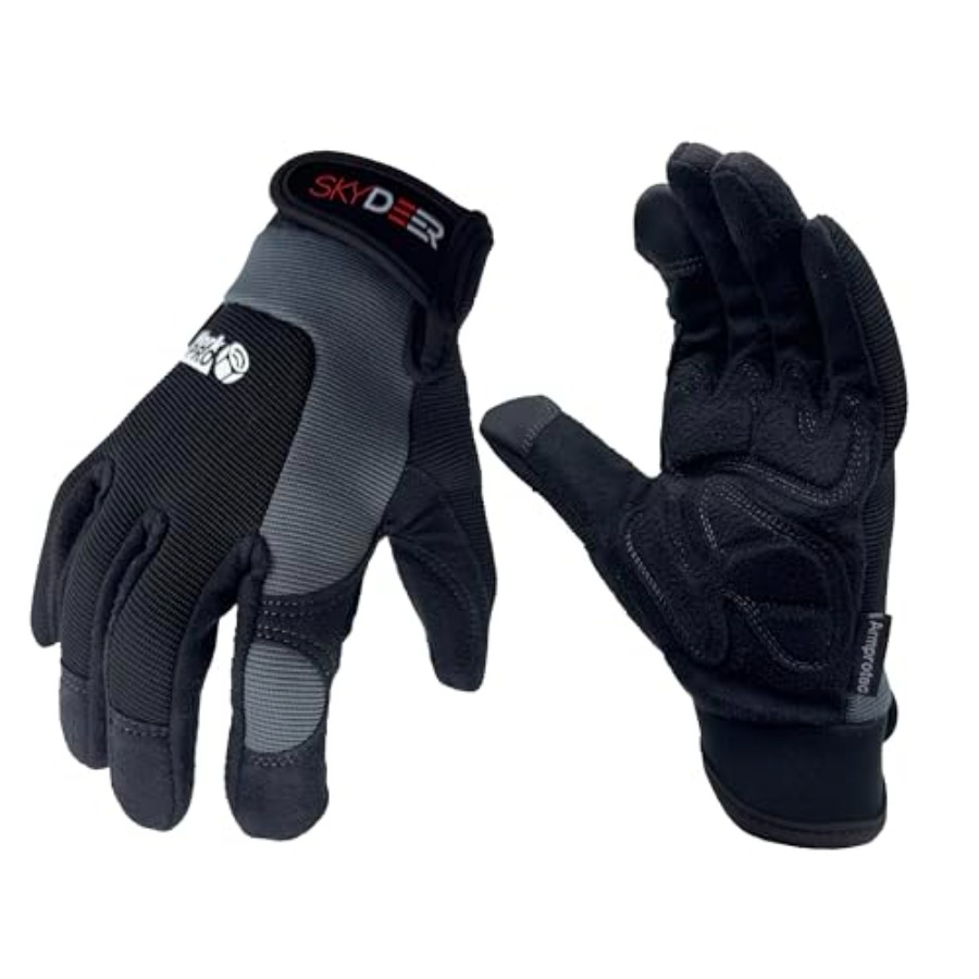Touch Screen Leather Work Glov - Work Glove Impact recension och pris
