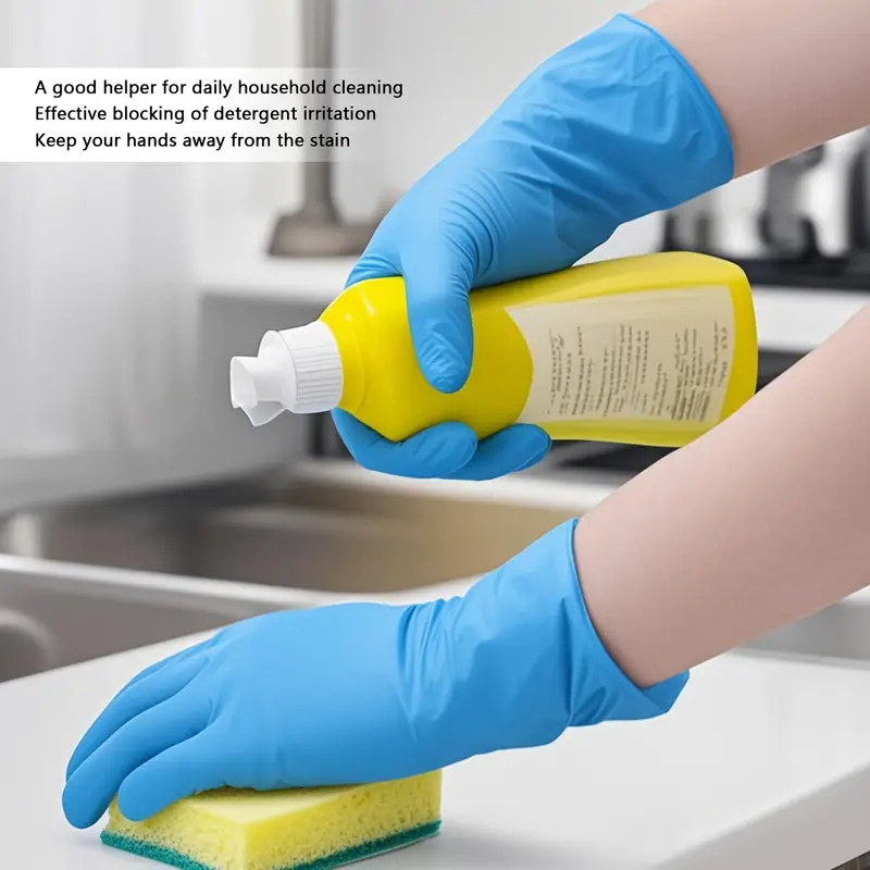 2-Piece Toilet Cleaning Set: P - Rubber Glove Cleaning recension och pris