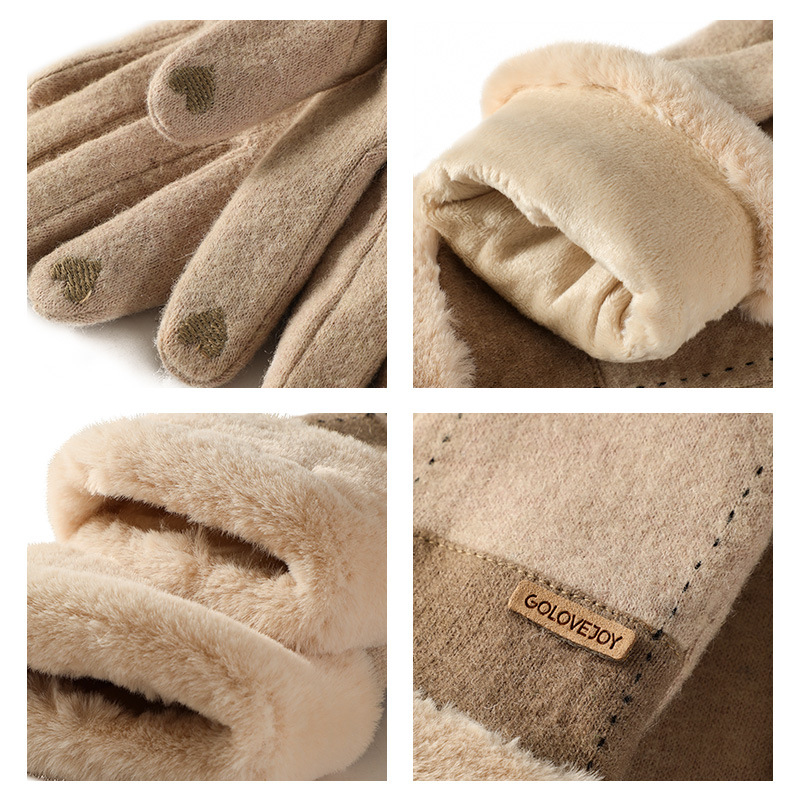 New winter cashmere gloves for - Wool Glove Lined recension och pris
