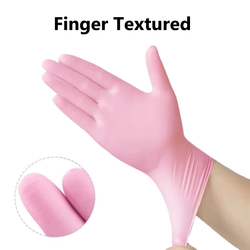 20/50/100PCS Pink Nitrile Disp - Latex Disposable Glove recension och pris