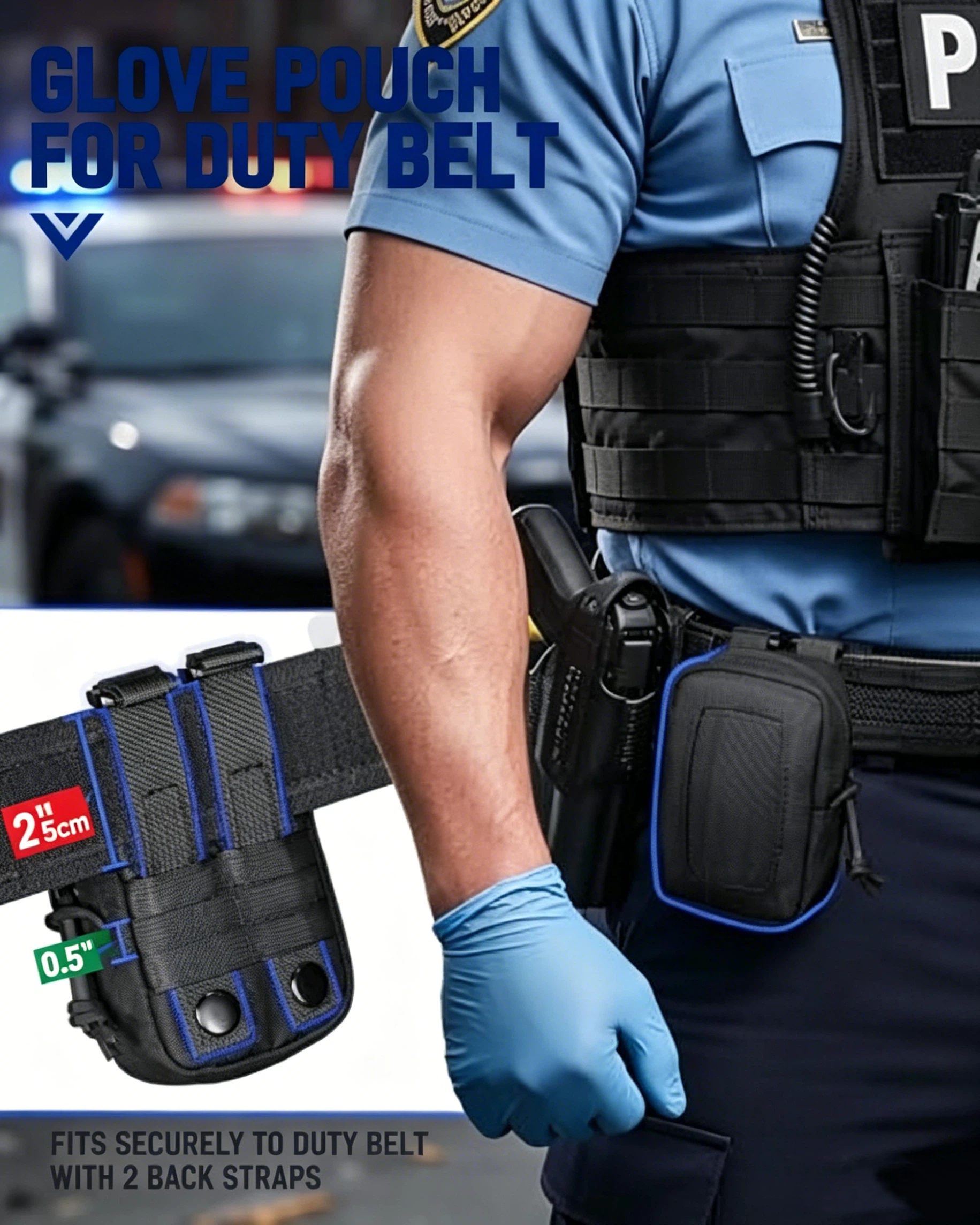 Disposable Glove Pouch MOLLE N - Latex Disposable Glove recension och pris