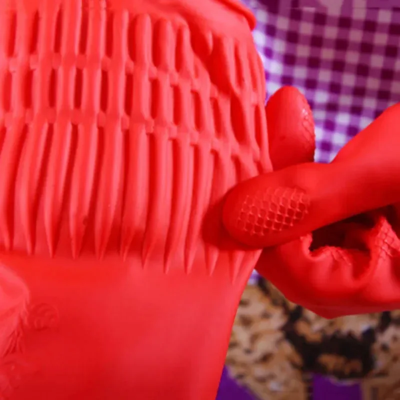 1 pair S/M/L Red Flexible Rubb - Dish Glove Rubber recension och pris