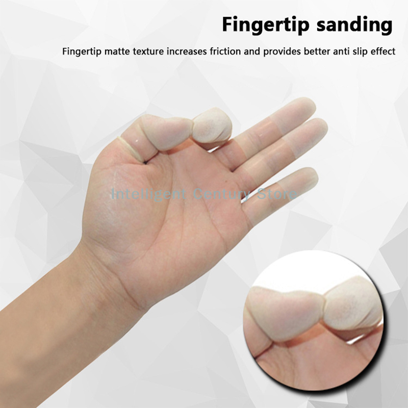 100 Pcs Rubber Non-slip Anti-s - Latex Disposable Glove recension och pris
