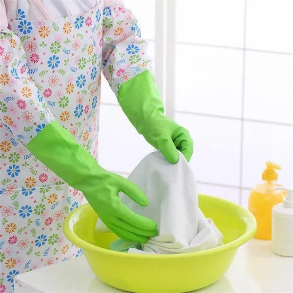 Cartoon Print Long Rubber Glov - Dish Glove Rubber recension och pris