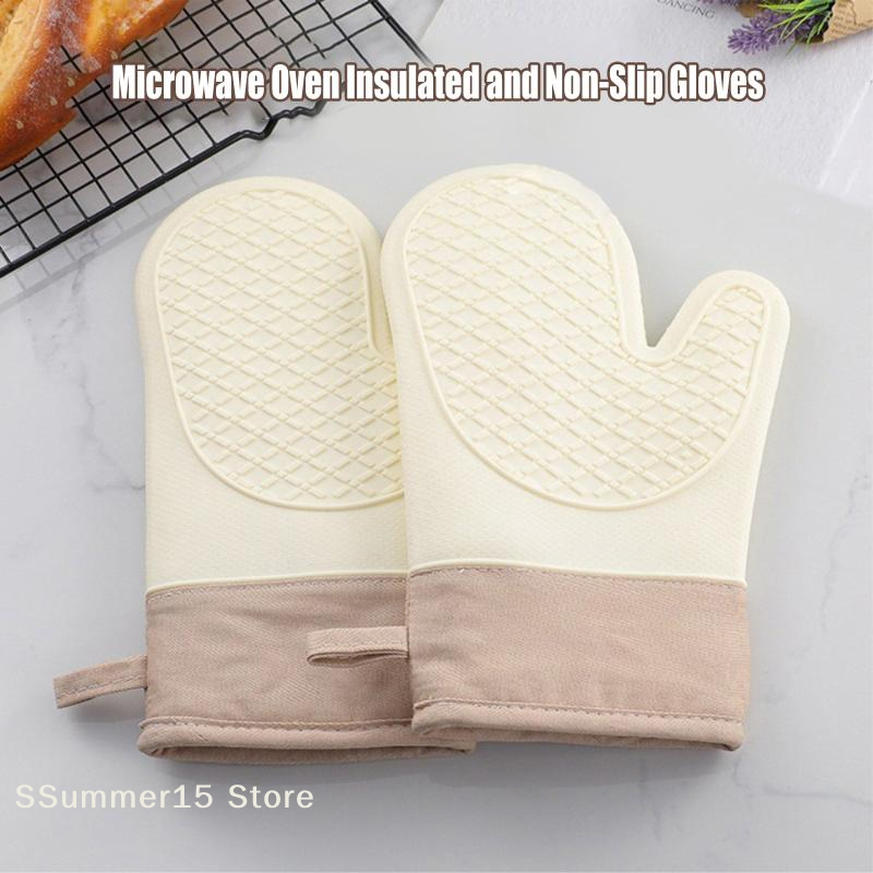【R】Silicone Heat-insulating Gl - Oven Mitt Silicone recension och pris