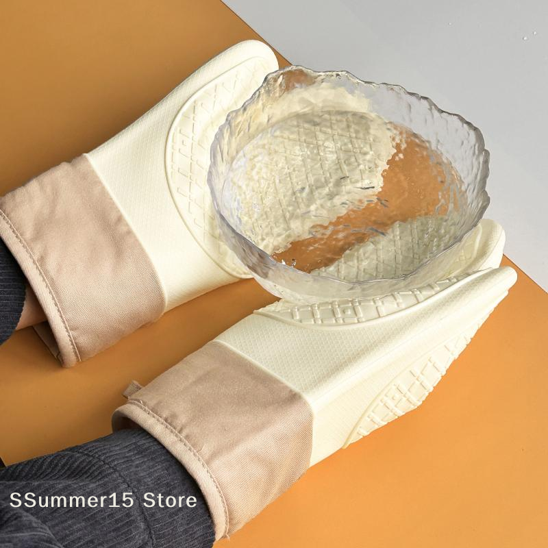 【R】Silicone Heat-insulating Gl - Oven Mitt Silicone recension och pris
